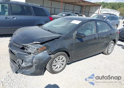 2017 Toyota Corolla Le z USA, uszkodzony, nr VIN 2T1BURHE6HC838732